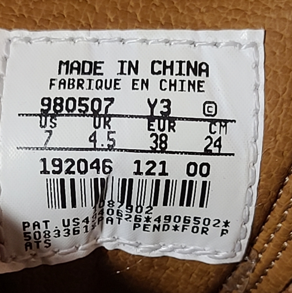 NIKE Zoom Air Golf Sneakers White And Tan Colorblock Spikes 7M - Picture 13 of 14